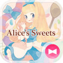 Alice's Sweets Party Theme Icon