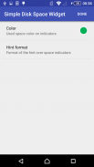 Simple Disk Space Widget screenshot 5