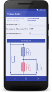 Делитель напряжения screenshot 1
