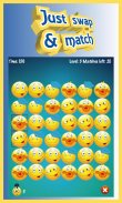 Emoji Match 3 Puzzle Spiel screenshot 0