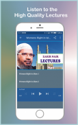 Zakir Naik Lectures Mp3 screenshot 4