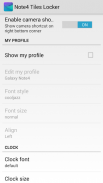 Note4 Tiles Locker screenshot 0