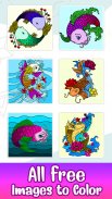 Koi Fish Color by Number - Japanese Coloring Book screenshot 7