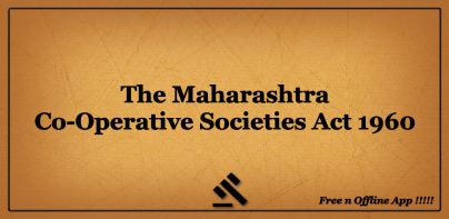 Maharashtra Co-Op Soc Act 1960