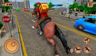 Mounted Horse Riding Pizza screenshot 14