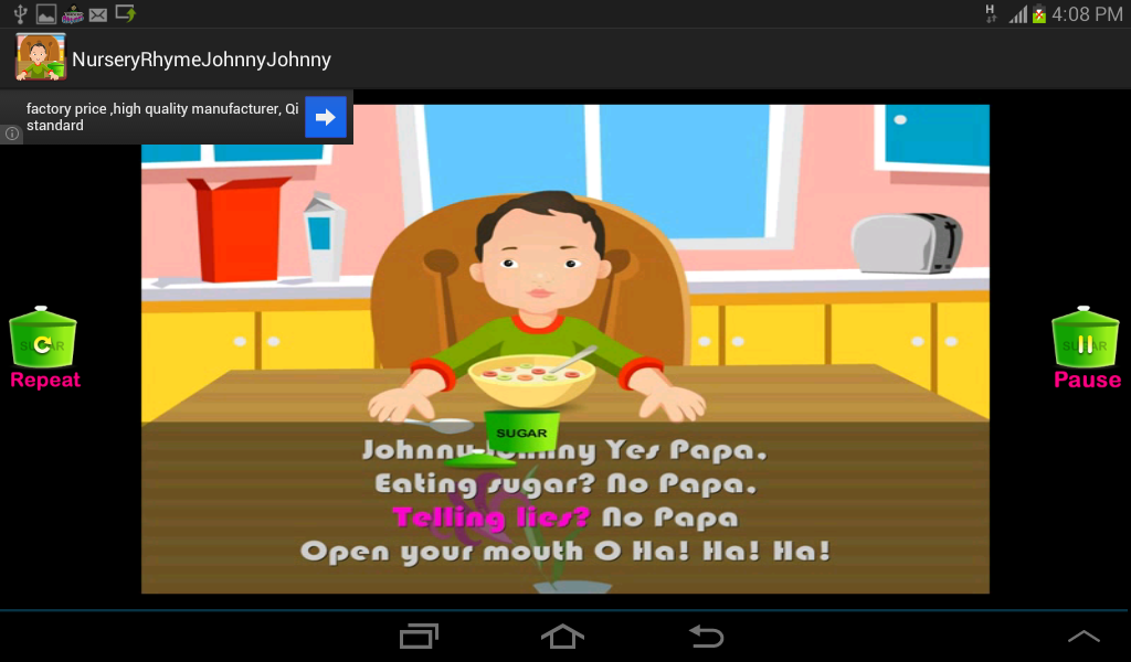 Kids Rhyme Johnny Yes Papa 1 0 Download Android Apk Aptoide