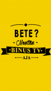 Binus TV - Official Binus TV App screenshot 1