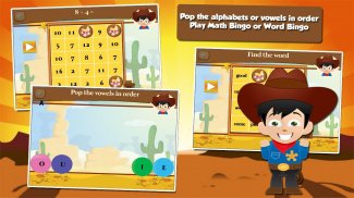 Cowboy Kids First Grade Spiele screenshot 4