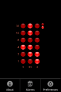 Nibble Time-A Binary Clock screenshot 1