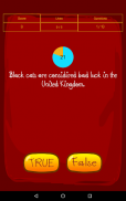 True False Trivia Cats quiz screenshot 10