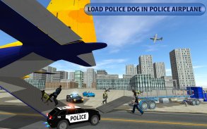 Police Airplane Dog Transport screenshot 13