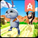 Rabbit Dash VS Hunted Jungle Icon