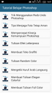 Tutorial Belajar Photoshop screenshot 2