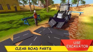 Village Excavator JCB Game screenshot 3