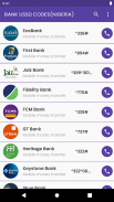BANK USSD CODES (NIGERIA) screenshot 1