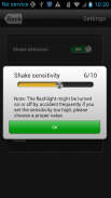 Shake Flashlight screenshot 4