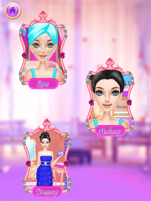 doll makeup and dressup