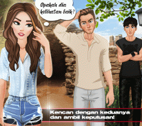 Cerita Cinta di Sekolah - Permainan Cinta screenshot 2