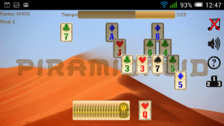 Piramidroid. jogo de cartas. screenshot 10