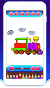 Train Coloring Book Game screenshot 4