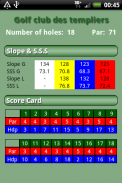 Golf ScoreCard Free screenshot 7