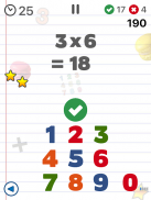 Jeux de math enfants : tables de multiplication screenshot 6