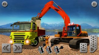 pasir penggali truk menyetir menyelamatkan simulat screenshot 1
