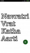 Navratri Vrat Katha Aarti screenshot 0