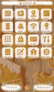 Gingerbread Man Theme +HOME screenshot 4