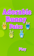 Matching Game-Bunny Pairs Kids screenshot 3