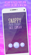 Snappy Photo Stickers Face Camera screenshot 0