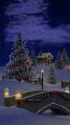 Christmas Village Live Wallpaper screenshot 0
