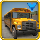 Schoolbus Mengemudi 3D Sim 2