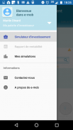 Rentabilité, Investissement, Locatif e-MOB screenshot 0