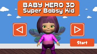 Bébé Hero 3D - Super Babsy Kid screenshot 13