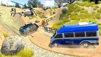 Van Driving Simulator: Police Game screenshot 0