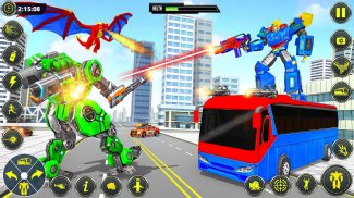 School Bus Robot Car Game screenshot 6