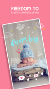 Baby art: Baby photo & Baby pics app free screenshot 2