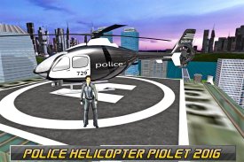 Aşırı polis helikopteri sim screenshot 7