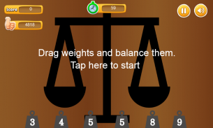 Balance Weights - arms balance screenshot 1