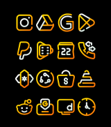 SunLine - Yellow Icon Pack screenshot 4