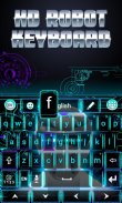 HD Robot GO Keyboard Theme screenshot 0