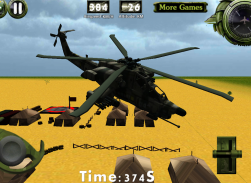 L'hélicoptère de combat vol 3D screenshot 4