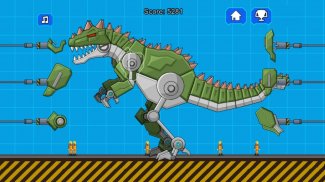 Robot Dino War Giganotosaurus screenshot 4