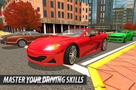 Modern Taxi Driver Car Games screenshot 1