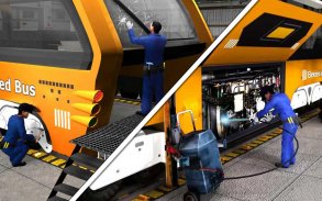 Bus Mechanic Auto Repair Shop-Car Garage Simulator screenshot 6