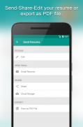 CV PDF: AI Resume, CV Maker screenshot 5