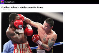 Boxing News screenshot 1