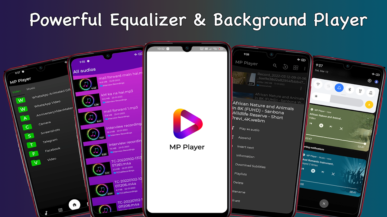 MP Player- Video & Audio Player - Загрузить APK для Android | Aptoide