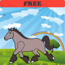 Coloring Book: Horses! FREE Icon